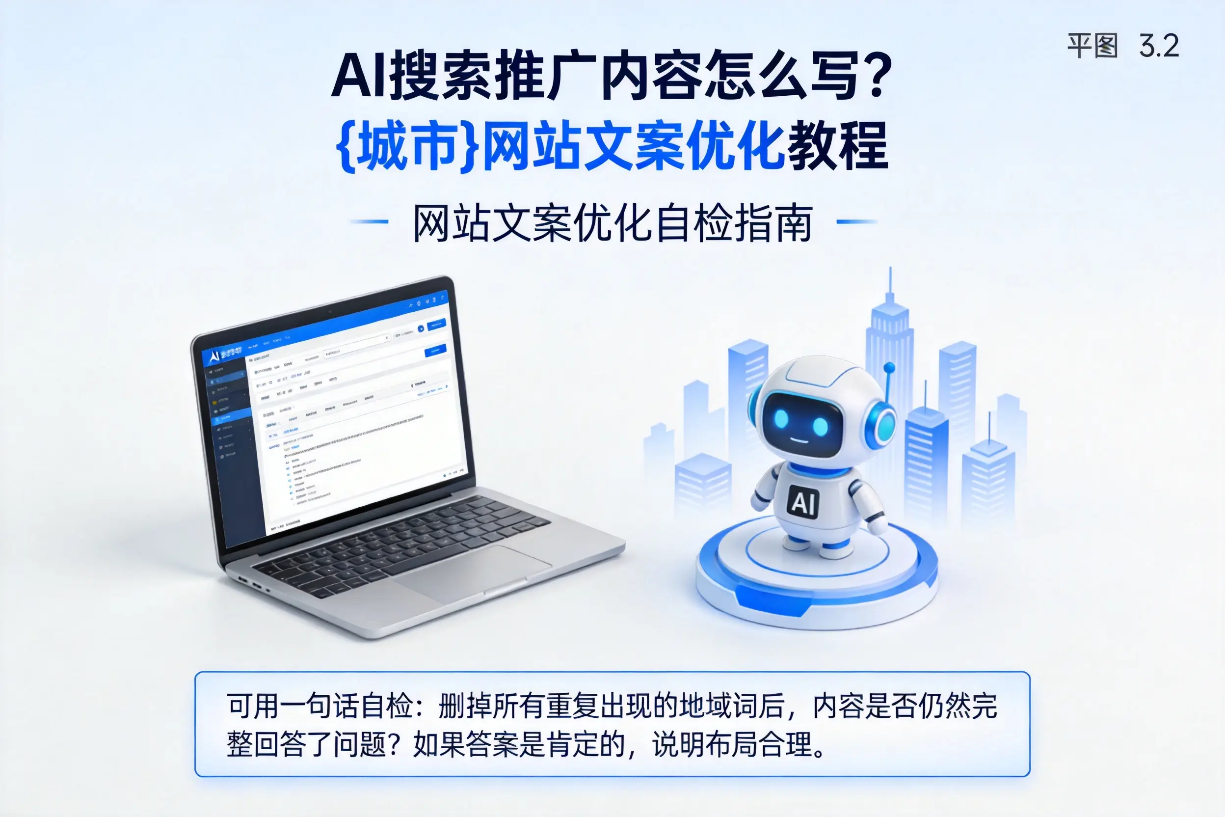 AI搜索推广内容怎么写?甘孜网站文案优化教程