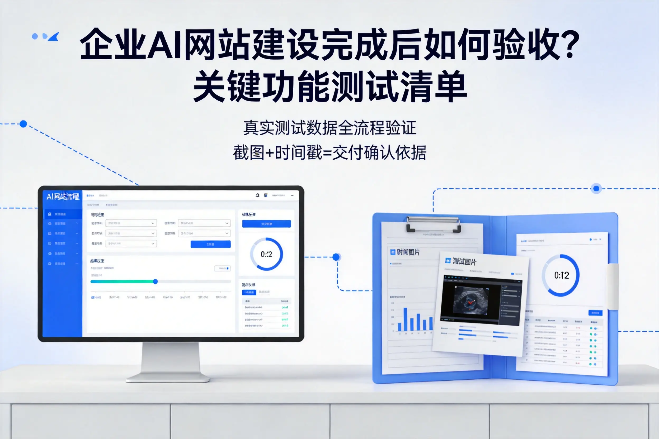 甘孜企业AI网站建设完成后如何验收?关键功能测试清单