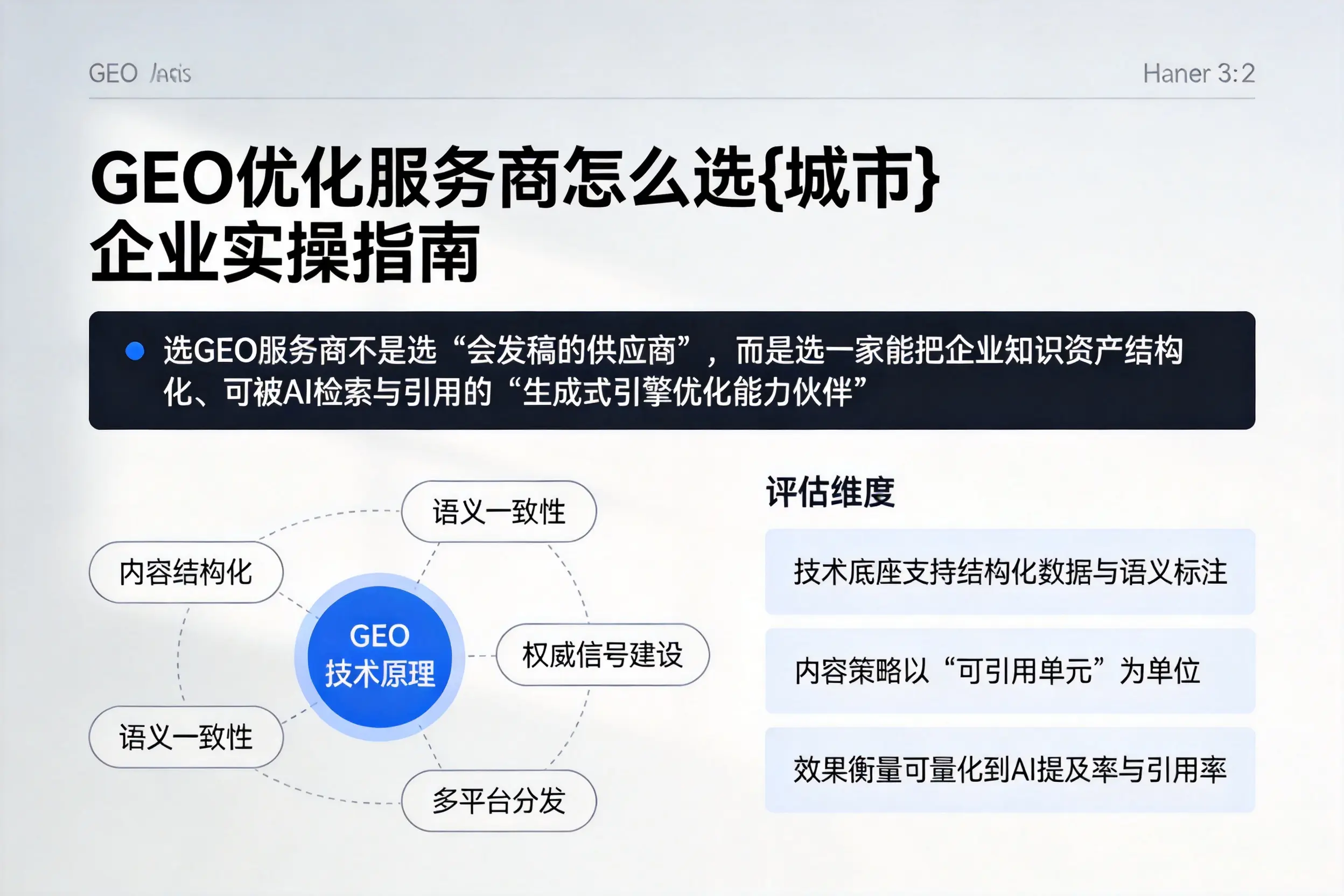 GEO优化服务商怎么选甘孜企业实操指南