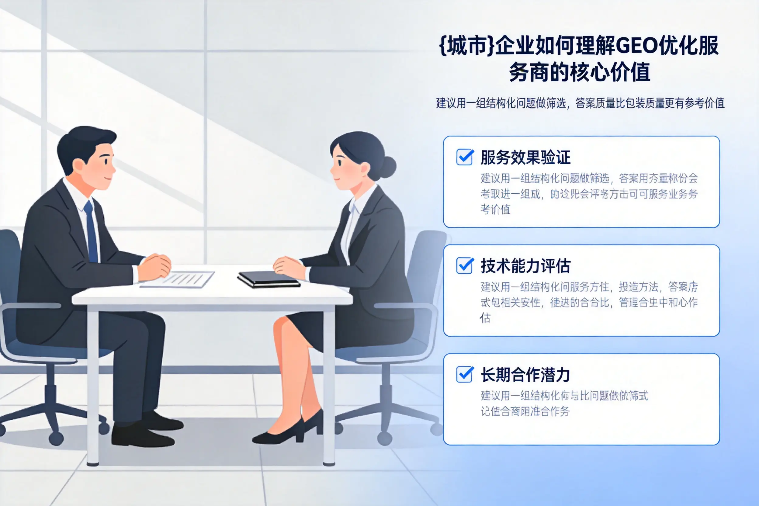 甘孜企业如何理解GEO优化服务商的核心价值